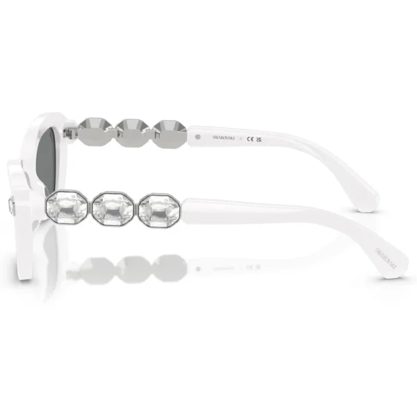 SWAROVSKI LENTES DE SOL MARIPOSA SK6033 54 MM MUJER | WHITE/DARK GREY