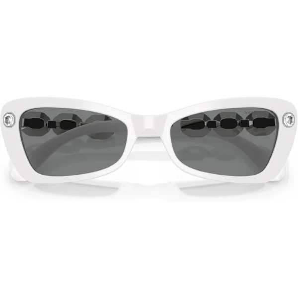SWAROVSKI LENTES DE SOL MARIPOSA SK6033 54 MM MUJER | WHITE/DARK GREY