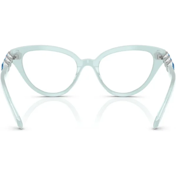 SWAROVSKI MONTURA SK2028 53 MM MUJER | MILKY LIGHT BLUE/DEMO LENS