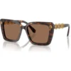 SWAROVSKI LENTES DE SOL CUADRADO SK6032 55 MM MUJER | HAVANA/DARK BROWN
