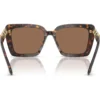 SWAROVSKI LENTES DE SOL CUADRADO SK6032 55 MM MUJER | HAVANA/DARK BROWN