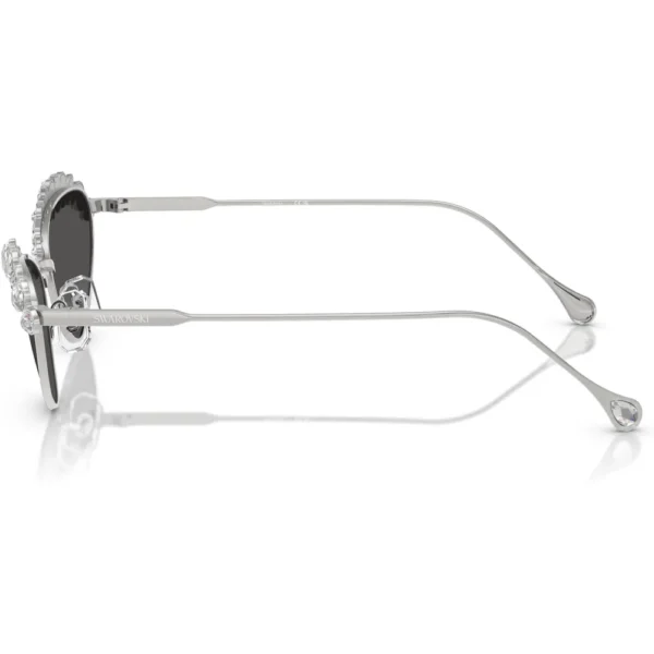 SWAROVSKI LENTES DE SOL OVAL SK7009 55 MM MUJER | SILVER/DARK GREY