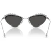 SWAROVSKI LENTES DE SOL OVAL SK7009 55 MM MUJER | SILVER/DARK GREY