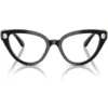 SWAROVSKI MONTURA SK2028 53 MM MUJER | BLACK/DEMO LENS
