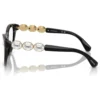SWAROVSKI MONTURA SK2028 53 MM MUJER | BLACK/DEMO LENS