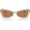 SWAROVSKI LENTES DE SOL MARIPOSA SK6033 54 MM MUJER | MILKY BEIGE/BROWN