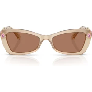 SWAROVSKI LENTES DE SOL MARIPOSA SK6033 54 MM MUJER | MILKY BEIGE/BROWN