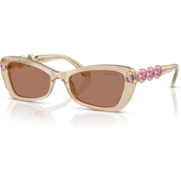 SWAROVSKI LENTES DE SOL MARIPOSA SK6033 54 MM MUJER | MILKY BEIGE/BROWN