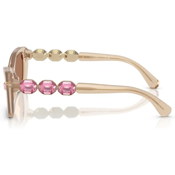 SWAROVSKI LENTES DE SOL MARIPOSA SK6033 54 MM MUJER | MILKY BEIGE/BROWN