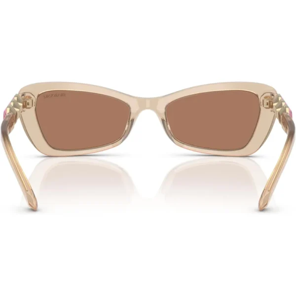 SWAROVSKI LENTES DE SOL MARIPOSA SK6033 54 MM MUJER | MILKY BEIGE/BROWN