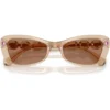 SWAROVSKI LENTES DE SOL MARIPOSA SK6033 54 MM MUJER | MILKY BEIGE/BROWN