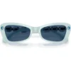 SWAROVSKI LENTES DE SOL MARIPOSA SK6033 54 MM MUJER | MILKY BLUE/DARK BLUE