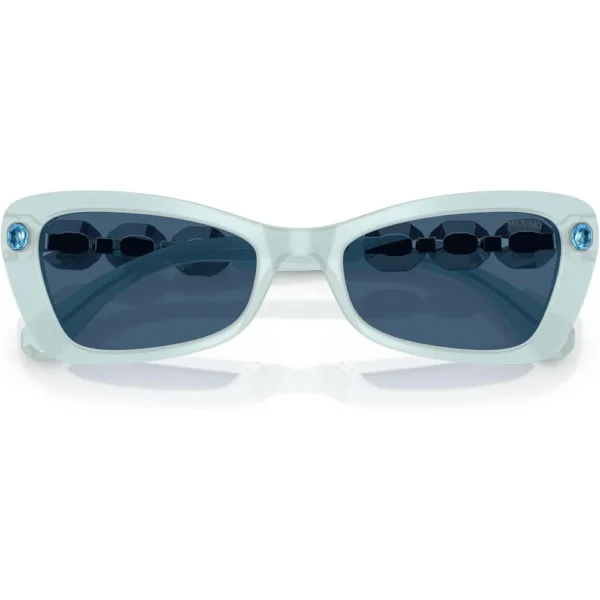 SWAROVSKI LENTES DE SOL MARIPOSA SK6033 54 MM MUJER | MILKY BLUE/DARK BLUE