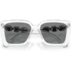 SWAROVSKI LENTES DE SOL CUADRADO SK6032 55 MM MUJER | TRANSPARENT/DARK GREY