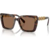 SWAROVSKI LENTES DE SOL CUADRADO SK6032F 55 MM MUJER | HAVANA/DARK BROWN