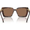 SWAROVSKI LENTES DE SOL CUADRADO SK6032F 55 MM MUJER | HAVANA/DARK BROWN