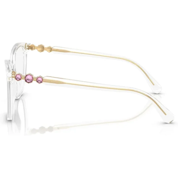 SWAROVSKI MONTURA CUADRADO SK2020 52 MM MUJER | CRYSTAL/DEMO LENS