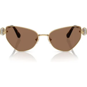 SWAROVSKI LENTES DE SOL MARIPOSA SK7003 57 MM MUJER | GOLD/DARK BROWN