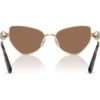 SWAROVSKI LENTES DE SOL MARIPOSA SK7003 57 MM MUJER | GOLD/DARK BROWN