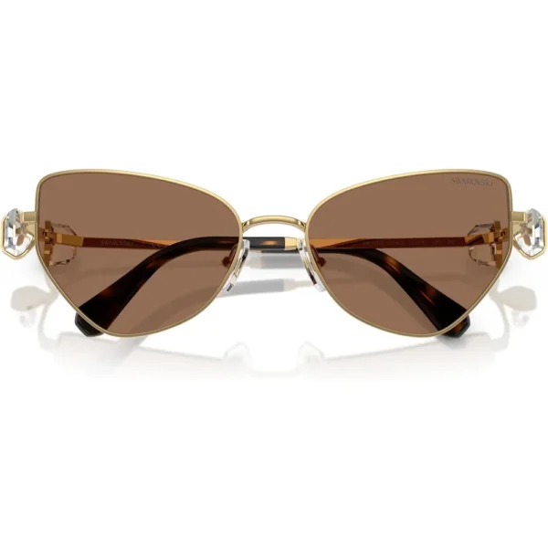 SWAROVSKI LENTES DE SOL MARIPOSA SK7003 57 MM MUJER | GOLD/DARK BROWN