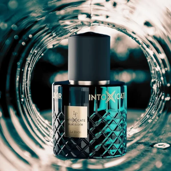 PERFUME KHADLAJ LA FEDE INTOXICATE BLUE ELIXIR EDP HOMBRE 3.4 OZ / 100 ML