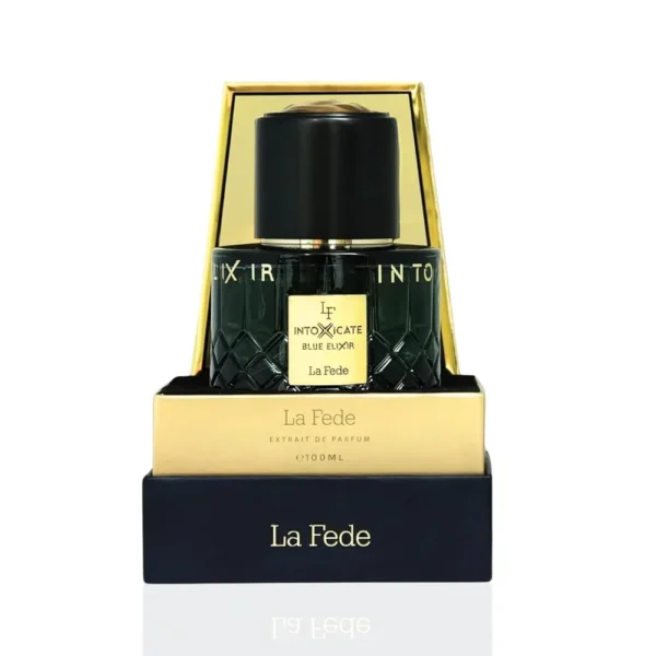 PERFUME KHADLAJ LA FEDE INTOXICATE BLUE ELIXIR EDP HOMBRE 3.4 OZ / 100 ML