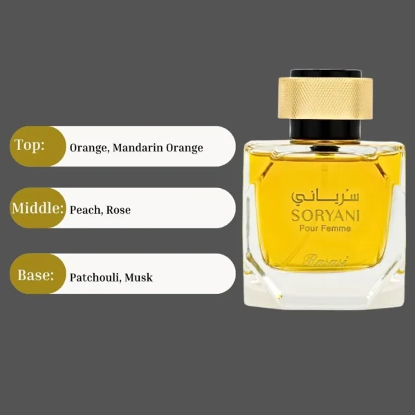 PERFUME RASASI SORYANI EDP MUJER 3.38 OZ / 100 ML