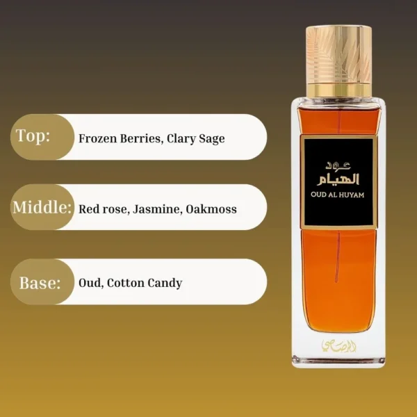 PERFUME RASASI OUD AL HUYAM EDP MUJER 3.38 OZ / 100 ML