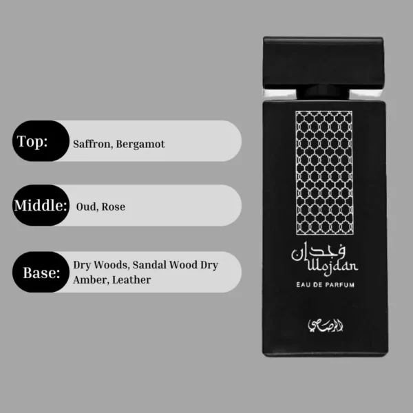 PERFUME RASASI WOJDAN EDP HOMBRE 3.38 OZ / 100 ML