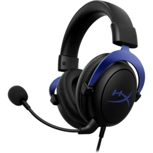 AUDÍFONOS ALÁMBRICOS HYPERX CLOUD | NEGRO/AZUL