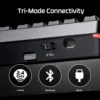 TECLADO INALÁMBRICO HYPERX ALLOY RISE 75 HOT SWAP | NEGRO