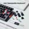 TECLADO INALÁMBRICO HYPERX ALLOY RISE 75 HOT SWAP | NEGRO