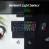 TECLADO INALÁMBRICO HYPERX ALLOY RISE 75 HOT SWAP | NEGRO