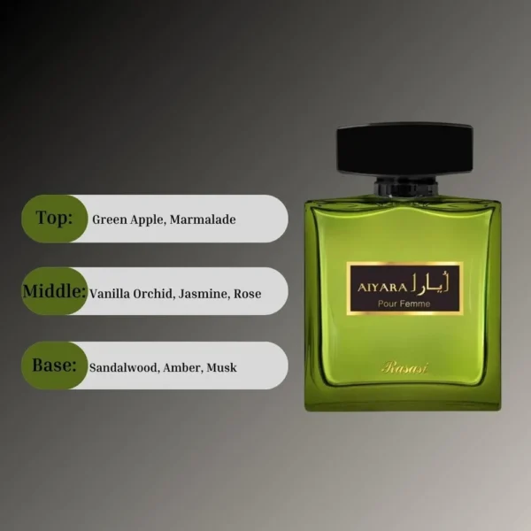 PERFUME RASASI AIYARA EDP MUJER 3.38 OZ / 100 ML