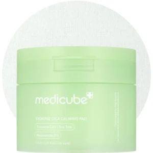 DISCOS TONIFICANTES MEDICUBE EXOSOME CICA TEA TREE PAD 100 UND