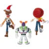 SET PELUCHES NAVIDEÑOS WOODY BUZZ Y JESSIE TOY STORY DISNEY STORE
