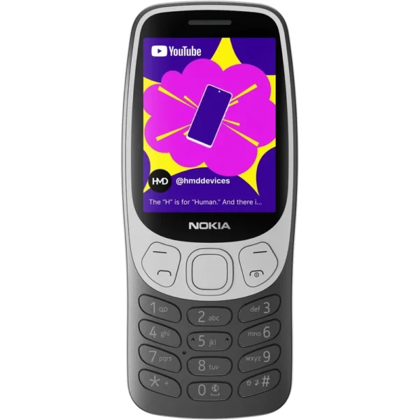 CELULAR NOKIA 3210 DIGITAL | NEGRO GRUNGE