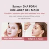 PACK 4 MASCARILLA MEDICUBE SALMON PINK COLLAGEN GEL MASK 0.98 OZ / 28 G