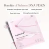 PACK 4 MASCARILLA MEDICUBE SALMON PINK COLLAGEN GEL MASK 0.98 OZ / 28 G