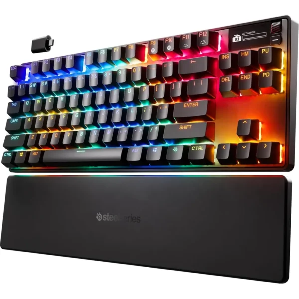 TECLADO INALÁMBRICO MECÁNICO  APEX PRO TKL GEN 3 WRIST REST STEELSERIES | RGB
