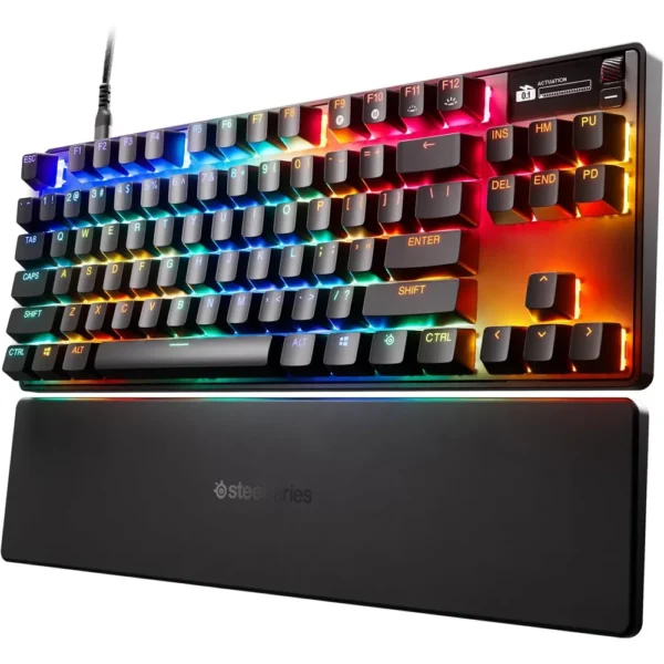 TECLADO ALÁMBRICO MECÁNICO APEX PRO TKL GEN 3 STEELSERIES | NEGRO