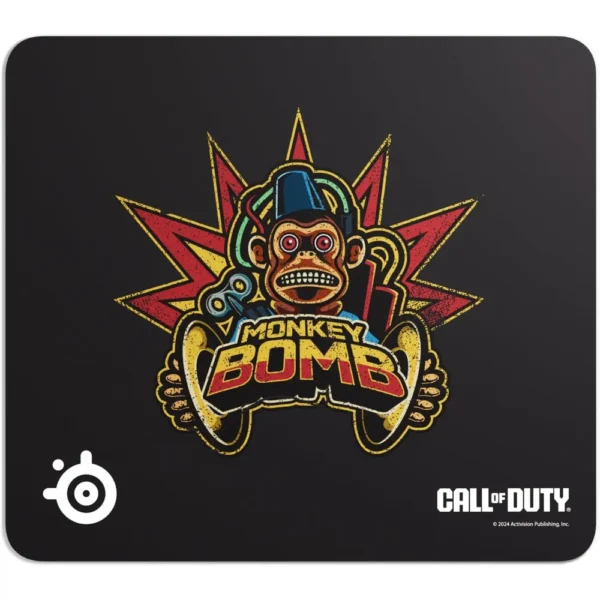 MOUSEPAD QCK LARGE CALL OF DUTY MONKEY BOMB EDITION STEELSERIES | NEGRO