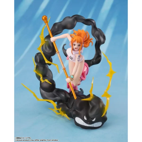 FIGURA NAMI EXPLODING THUNDERBOLT ONE PIECE TAMASHII NATIONS
