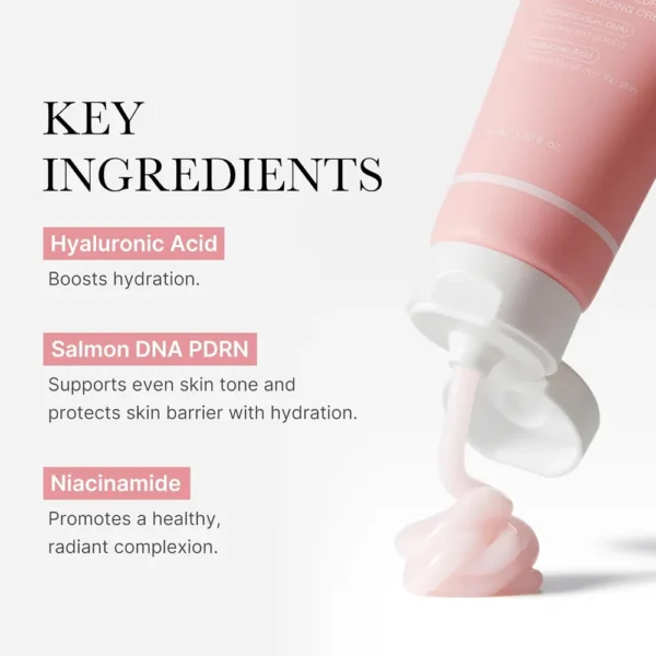 CREMA HIDRATANTE MEDICUBE SALMON DNA PDRN HYALURONIC CREAM 1.7 OZ / 50 ML