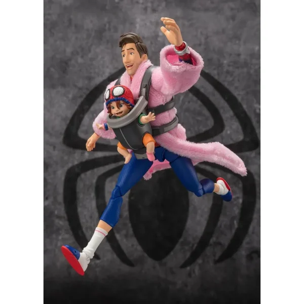 FIGURA PETER B PARKER & MAYDAY PARKER SPIDER-MAN ACROSS THE SPIDER-VERSE TAMASHII NATIONS