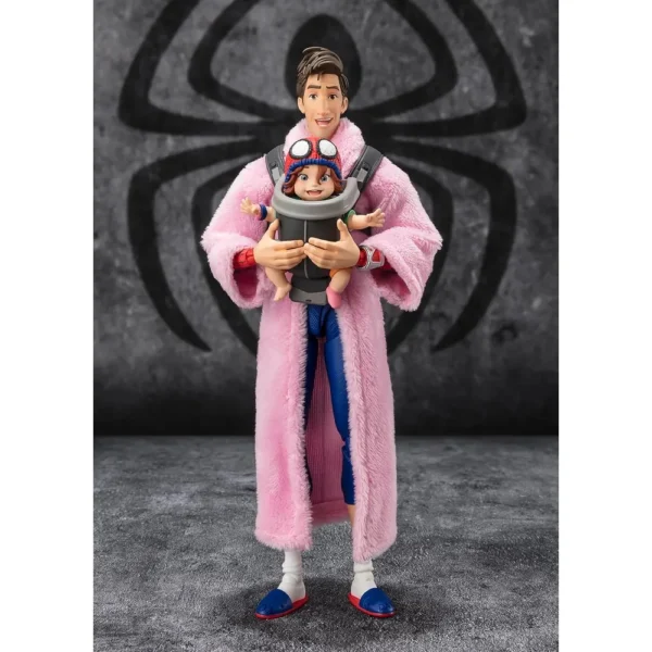 FIGURA PETER B PARKER & MAYDAY PARKER SPIDER-MAN ACROSS THE SPIDER-VERSE TAMASHII NATIONS