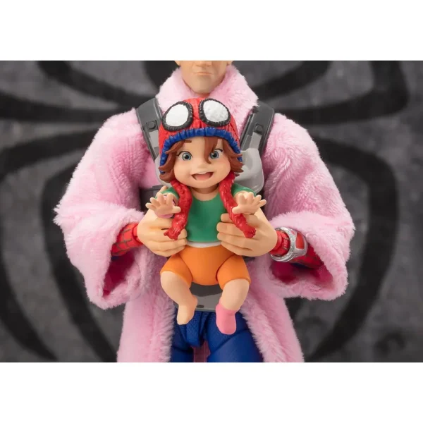 FIGURA PETER B PARKER & MAYDAY PARKER SPIDER-MAN ACROSS THE SPIDER-VERSE TAMASHII NATIONS