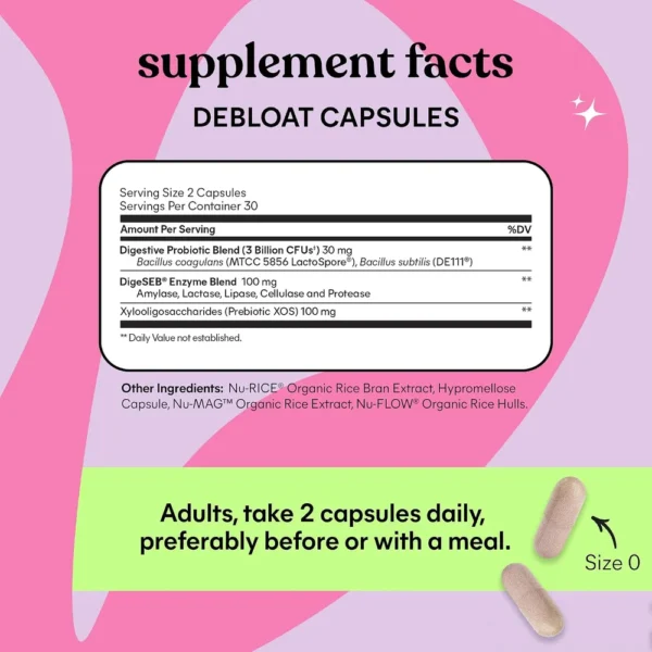 LEMME PACK DEBLOAT & SMOOTH | 60 UND C/U