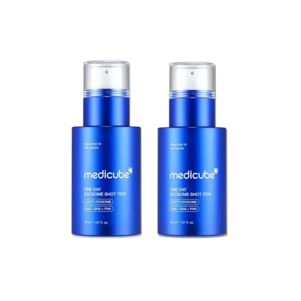 SET MEDICUBE ZERO EXOSOME SHOT 2000 + 7500 2 PZS