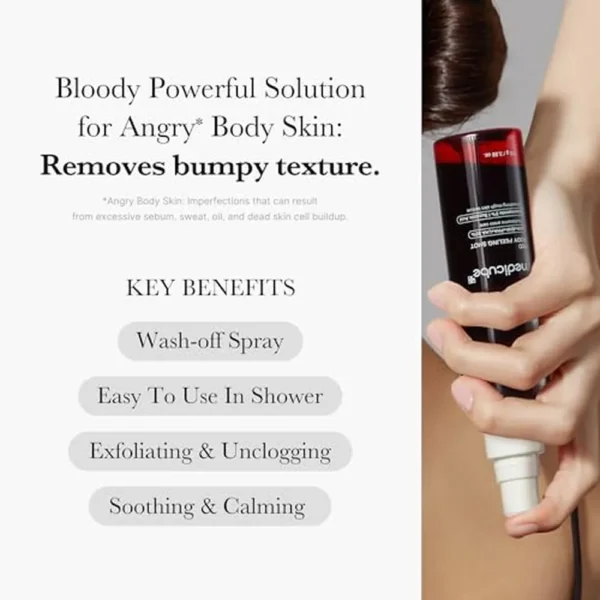 SET MEDICUBE RED BODY CARE PEELING SHOT + BODY WASH + RED BODY GEL SET 3 PZS